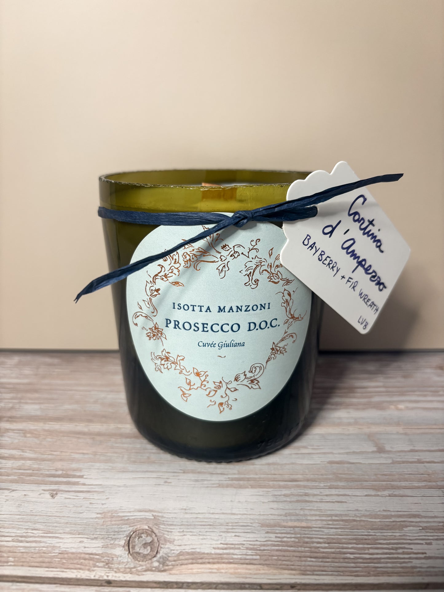 Cortina d’Ampezzo — Bayberry + Fir Wreath Soy Woodwick Candle