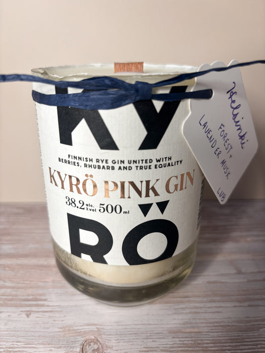 Helsinki —Wood, Lavender, + Musk Soy Woodwick Candle