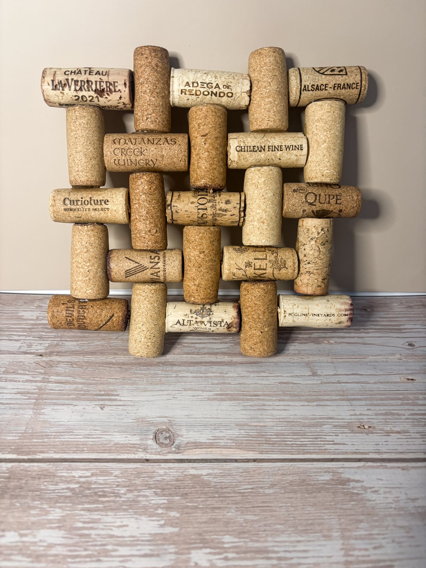 Lattice Wine Cork Trivet
