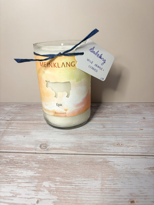 Salzburg — Wild Orange + Cypress Soy Candle