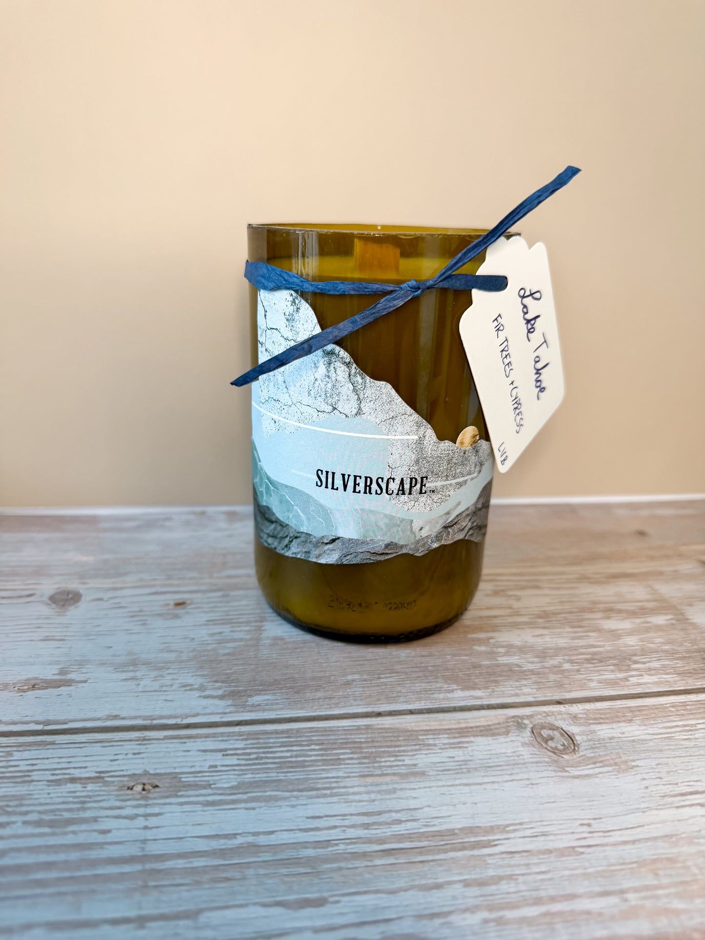 Lake Tahoe -- Fir Trees + Cypress Soy Woodwick Candle