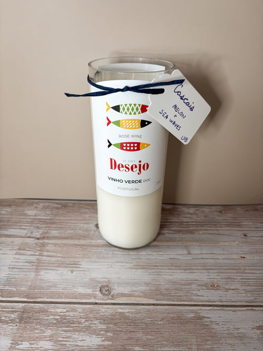 Cascais -- Melon + Sea Waves Soy Candle