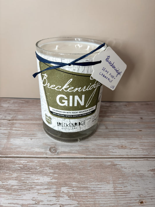 Breckenridge -- Dewy Pine + Chamomile Double Wick Candle