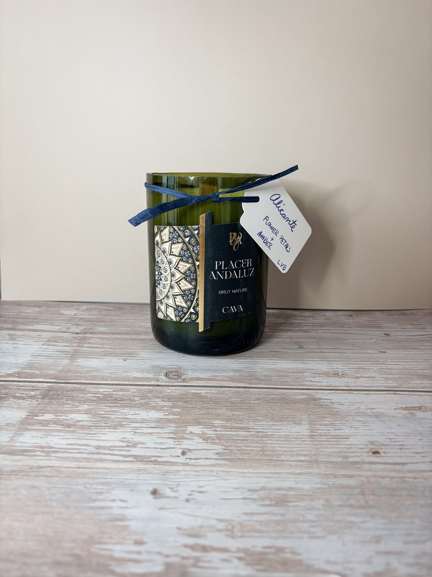 Alicante -- Flower Petals + Amber Soy Woodwick Candles