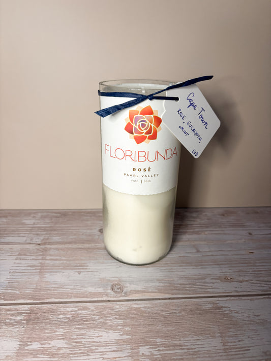 Cape Town -- Rose, Eucalyptus + Mint Soy Candle