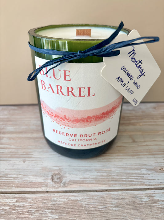 Monterey -- Orchard Wood + Apple Leaf Soy Woodwick Candle