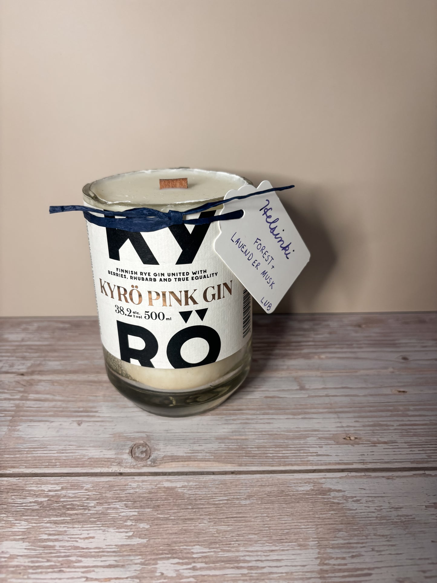 Helsinki —Wood, Lavender, + Musk Soy Woodwick Candle