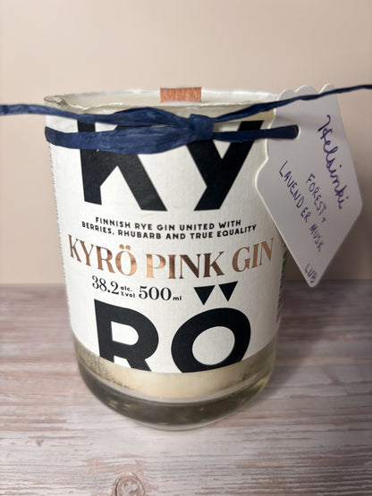 Helsinki —Wood, Lavender, + Musk Soy Woodwick Candle