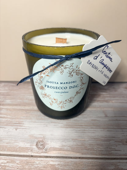 Cortina d’Ampezzo — Bayberry + Fir Wreath Soy Woodwick Candle