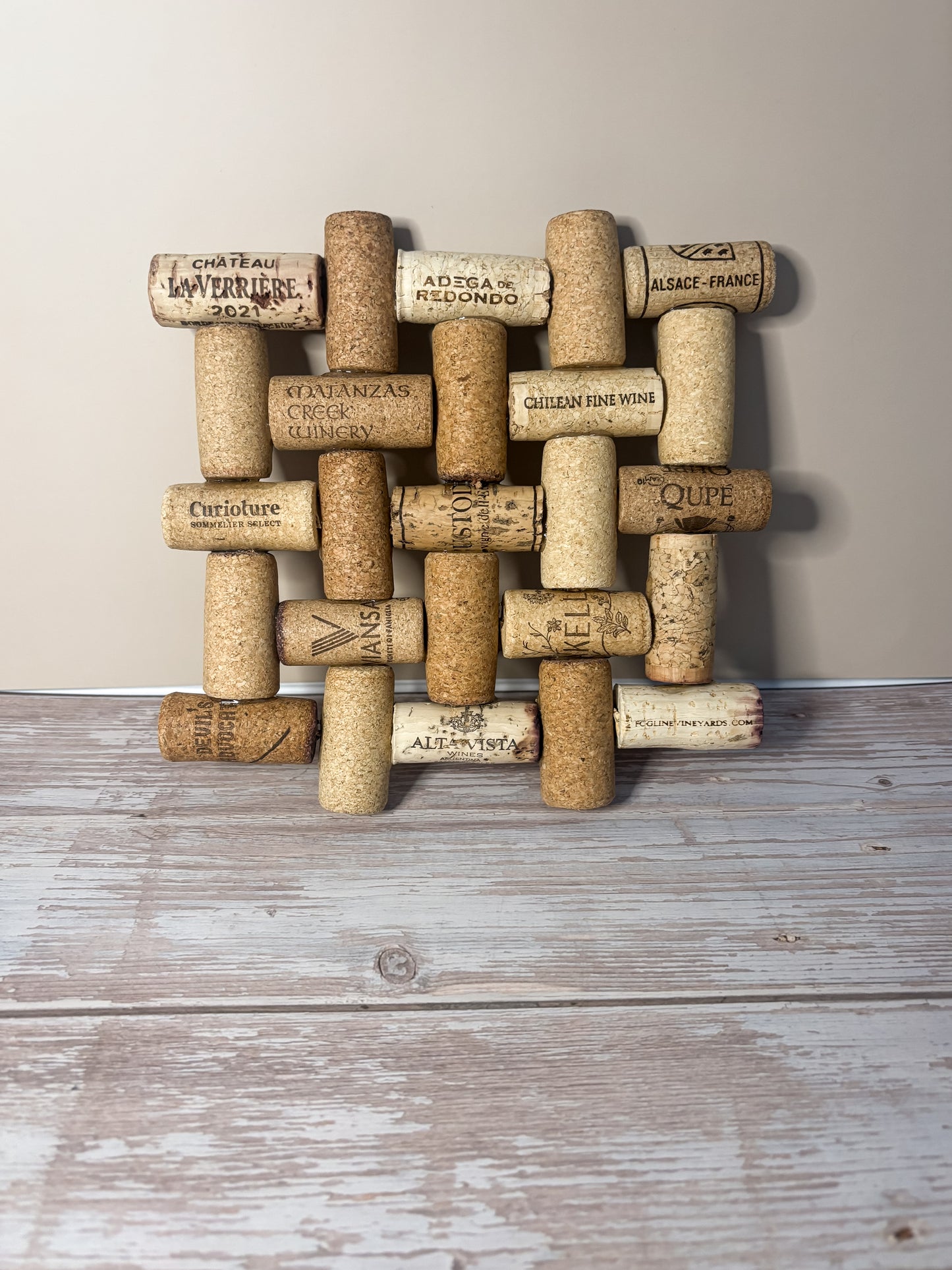 Lattice Wine Cork Trivet