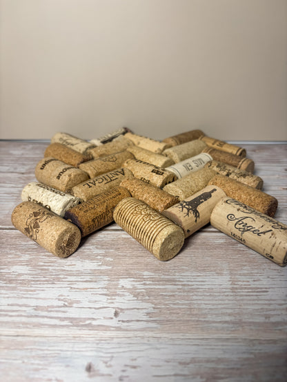Chevron Patterned Wine Cork Trivet