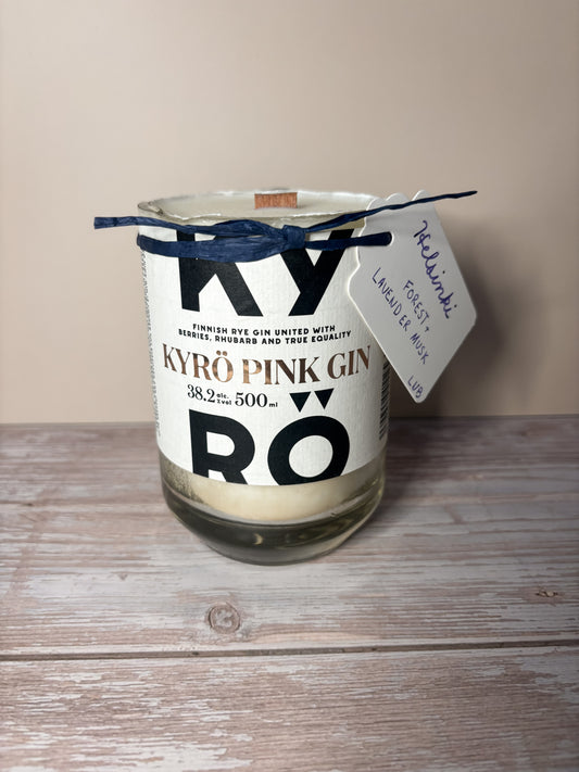 Helsinki —Wood, Lavender, + Musk Soy Woodwick Candle