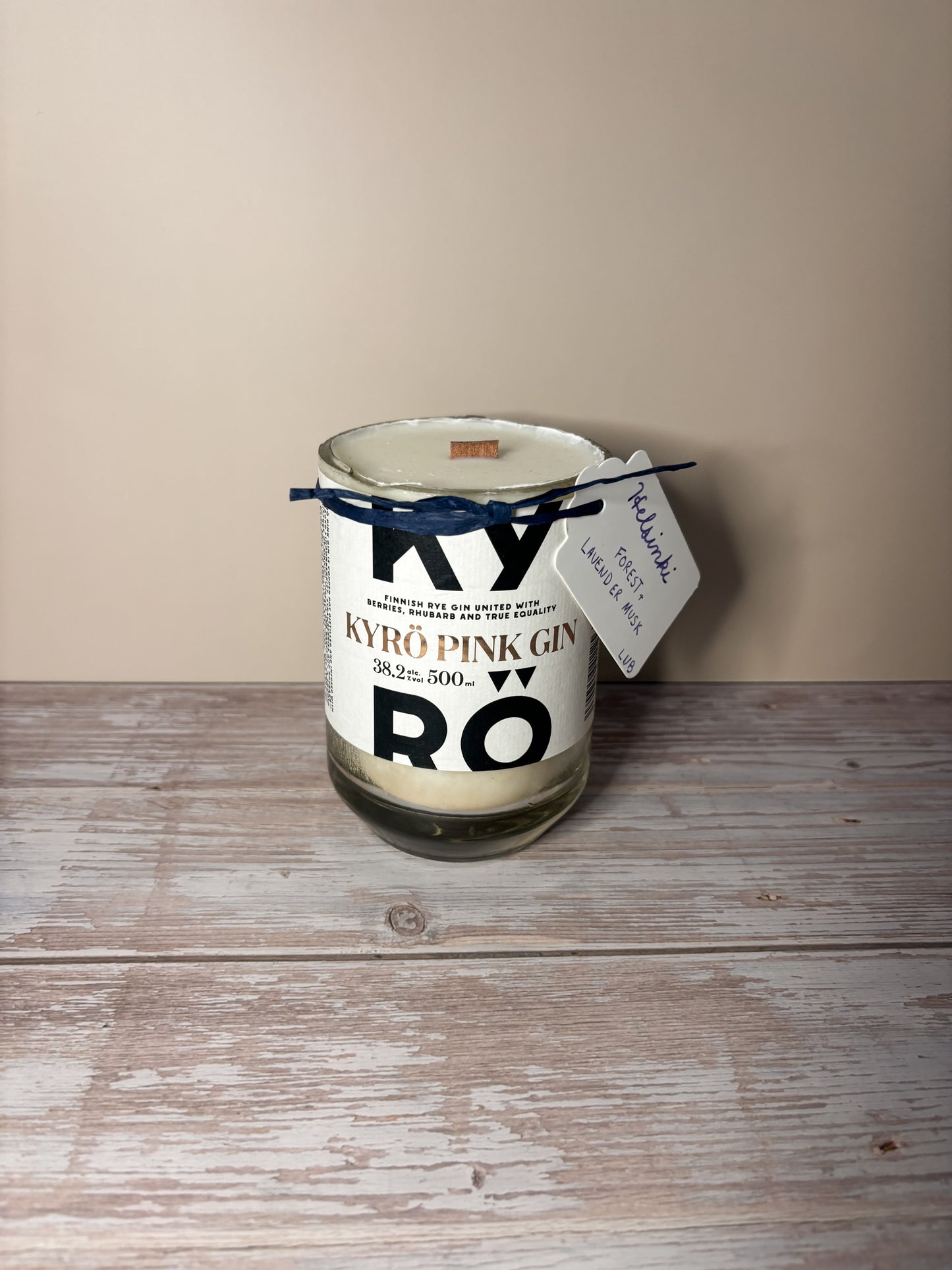 Helsinki —Wood, Lavender, + Musk Soy Woodwick Candle