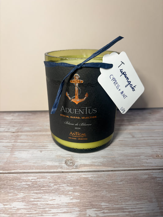 Tupungato — Cypress + Mint Soy Candle