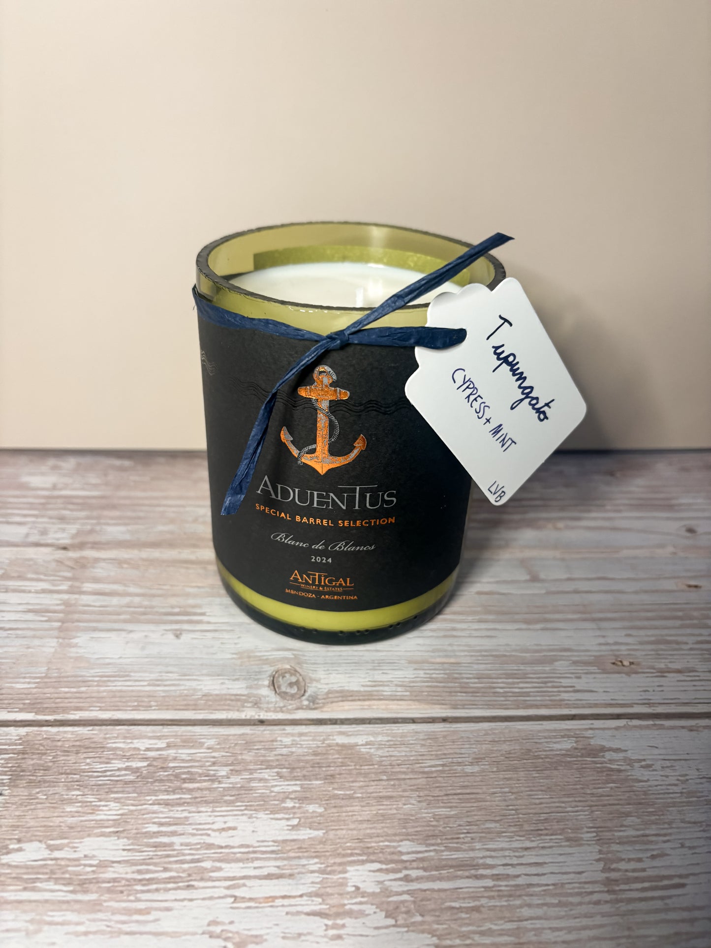 Tupungato — Cypress + Mint Soy Candle