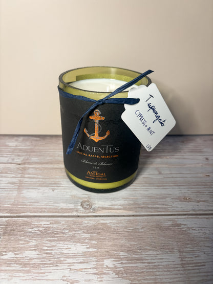 Tupungato — Cypress + Mint Soy Candle
