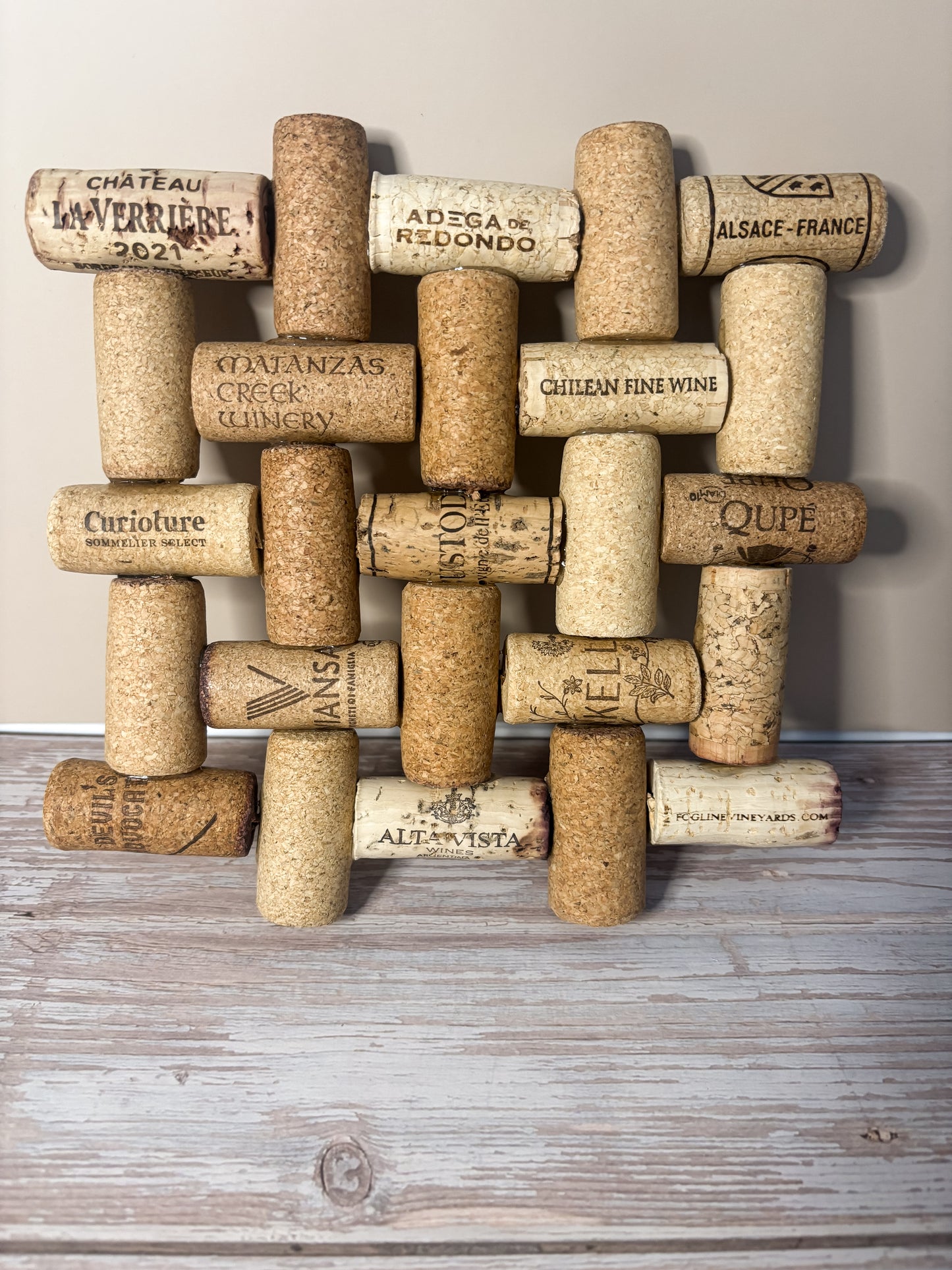 Lattice Wine Cork Trivet