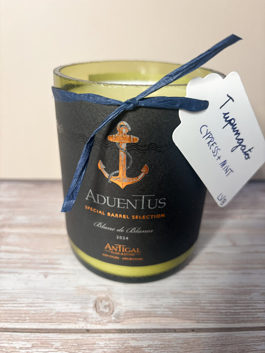 Tupungato — Cypress + Mint Soy Candle