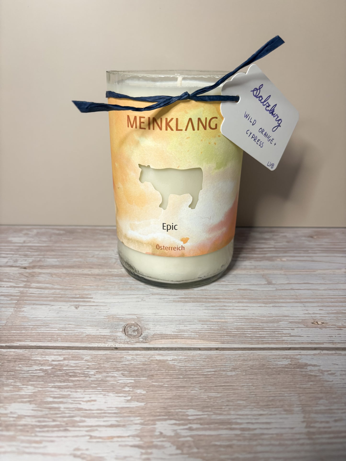 Salzburg — Wild Orange + Cypress Soy Candle