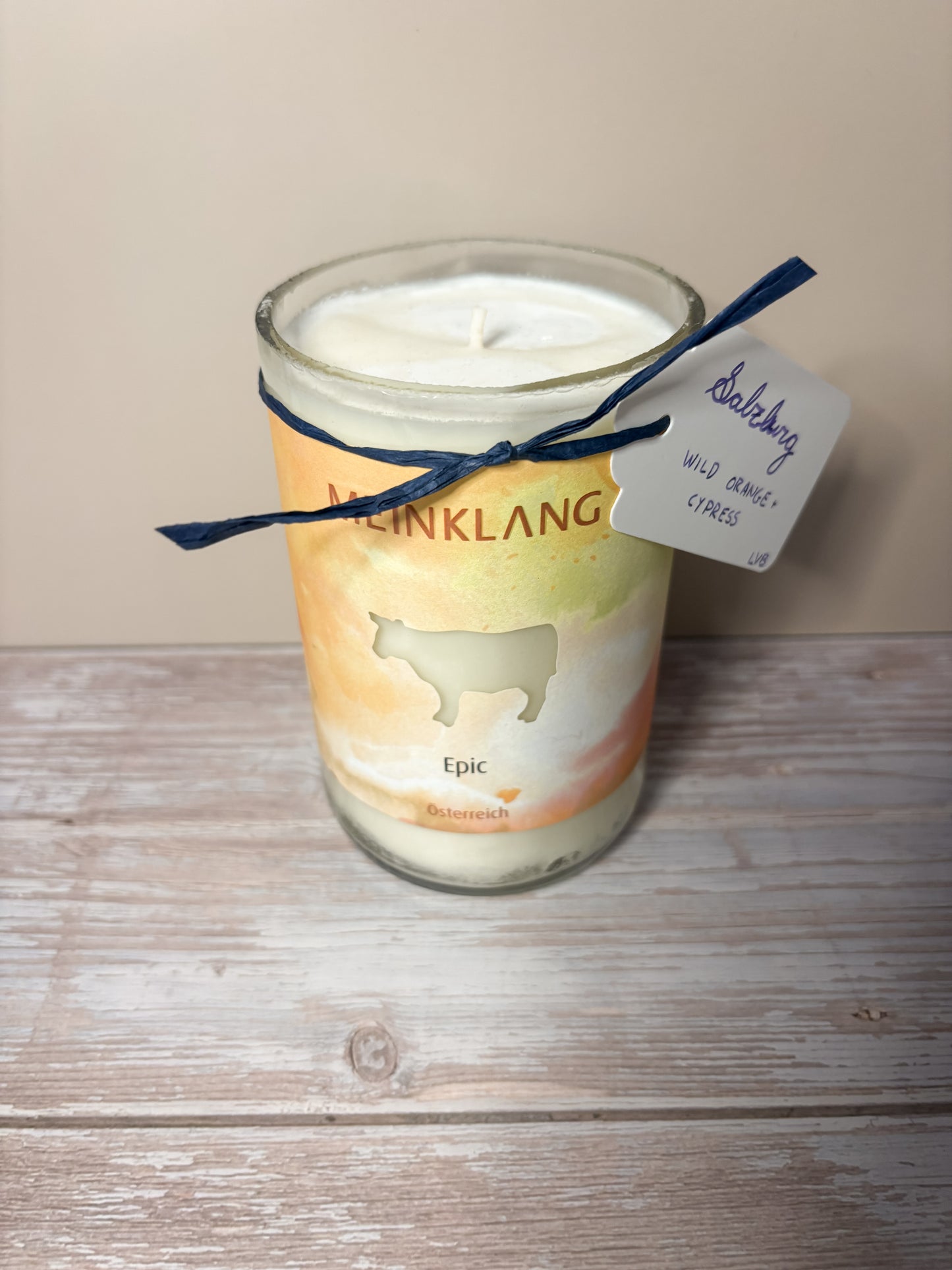 Salzburg — Wild Orange + Cypress Soy Candle