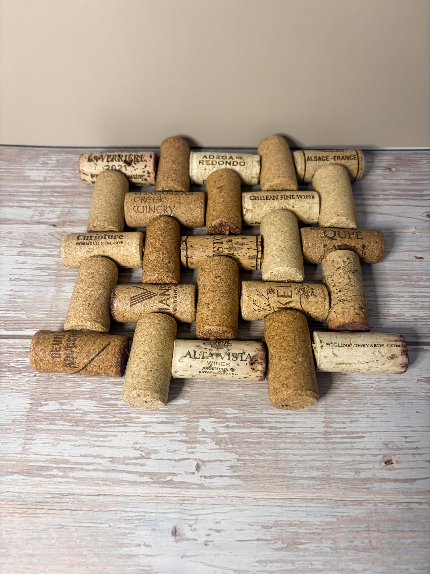Lattice Wine Cork Trivet