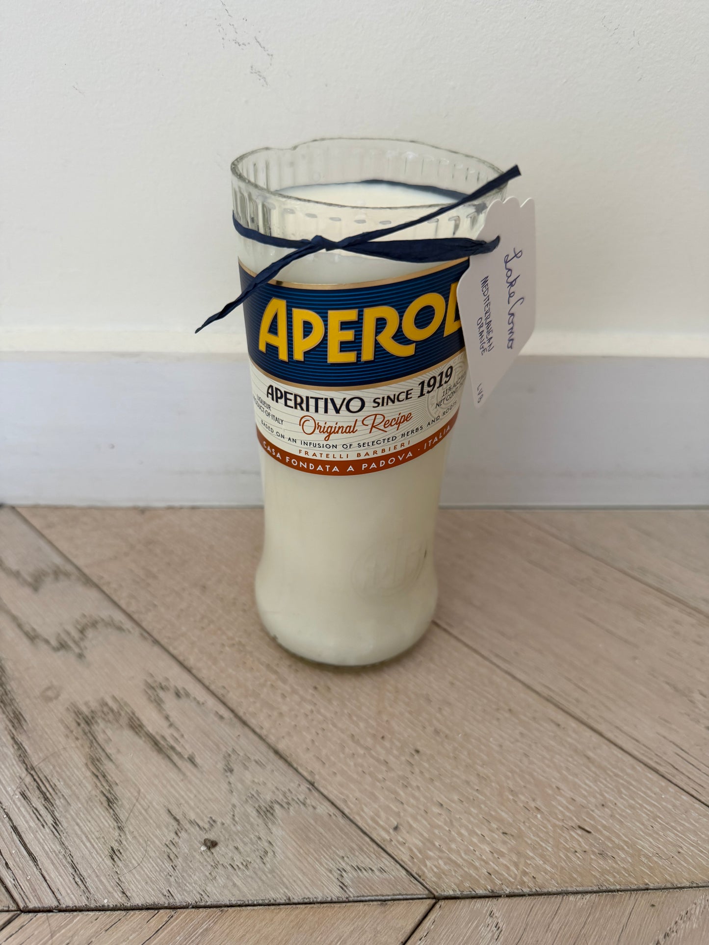 Commission order - Lake Como Soy Candle
