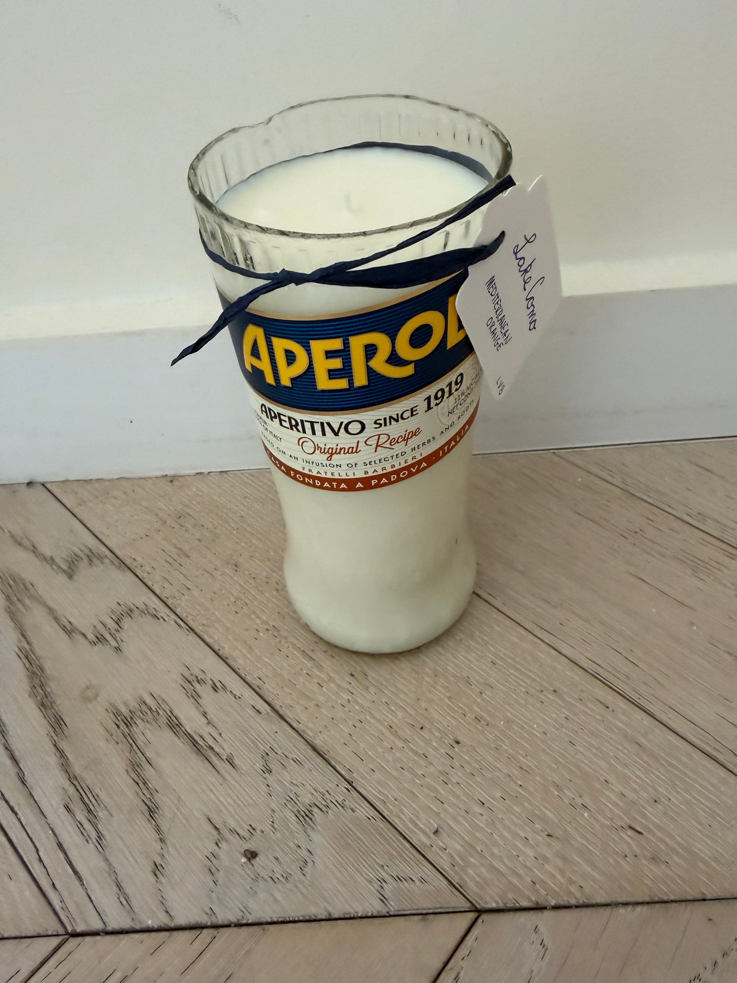 Commission order - Lake Como Soy Candle