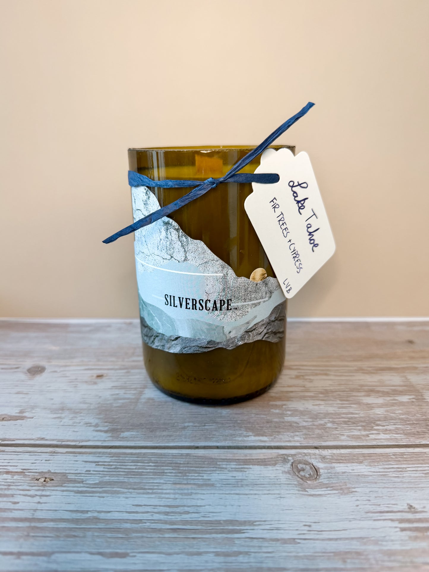 Lake Tahoe -- Fir Trees + Cypress Soy Woodwick Candle