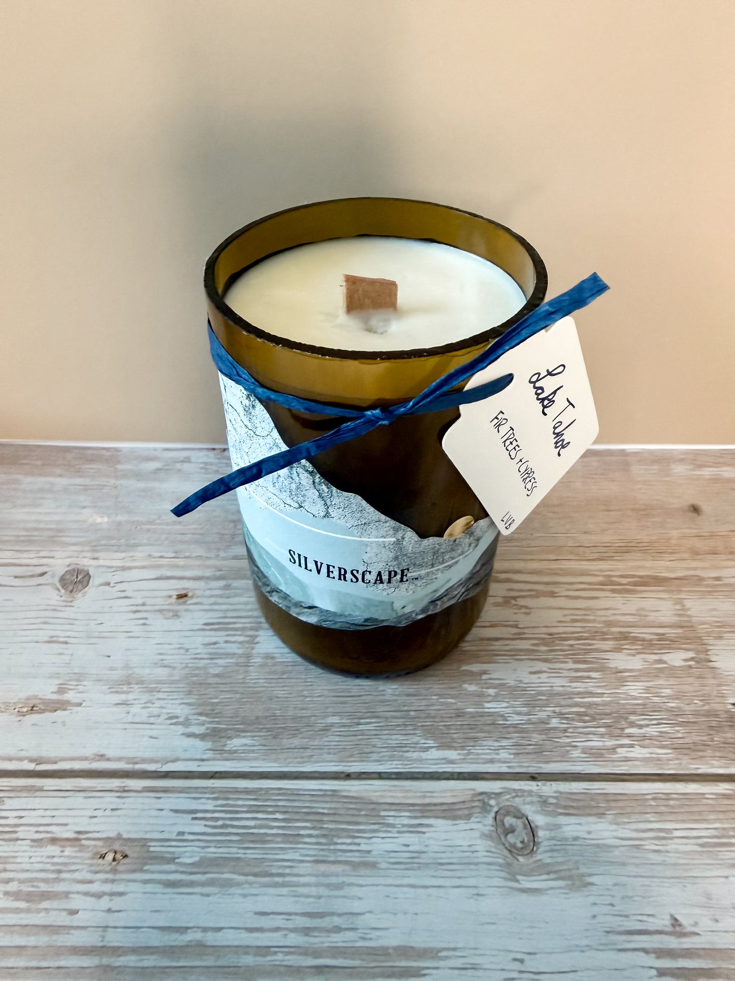Lake Tahoe -- Fir Trees + Cypress Soy Woodwick Candle