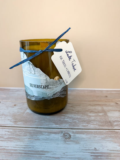 Lake Tahoe -- Fir Trees + Cypress Soy Woodwick Candle