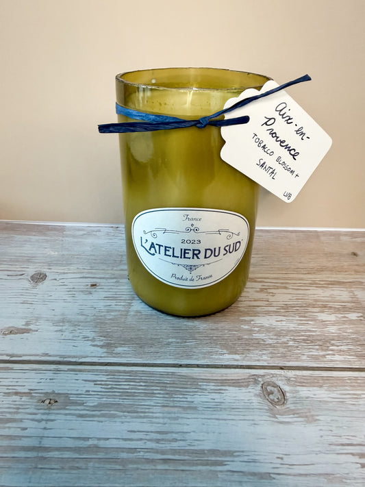 Aix-en-Provence -- Tobacco Blossom + Santal Soy Candle