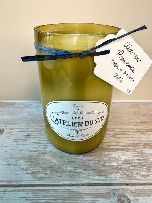 Aix-en-Provence -- Tobacco Blossom + Santal Soy Candle