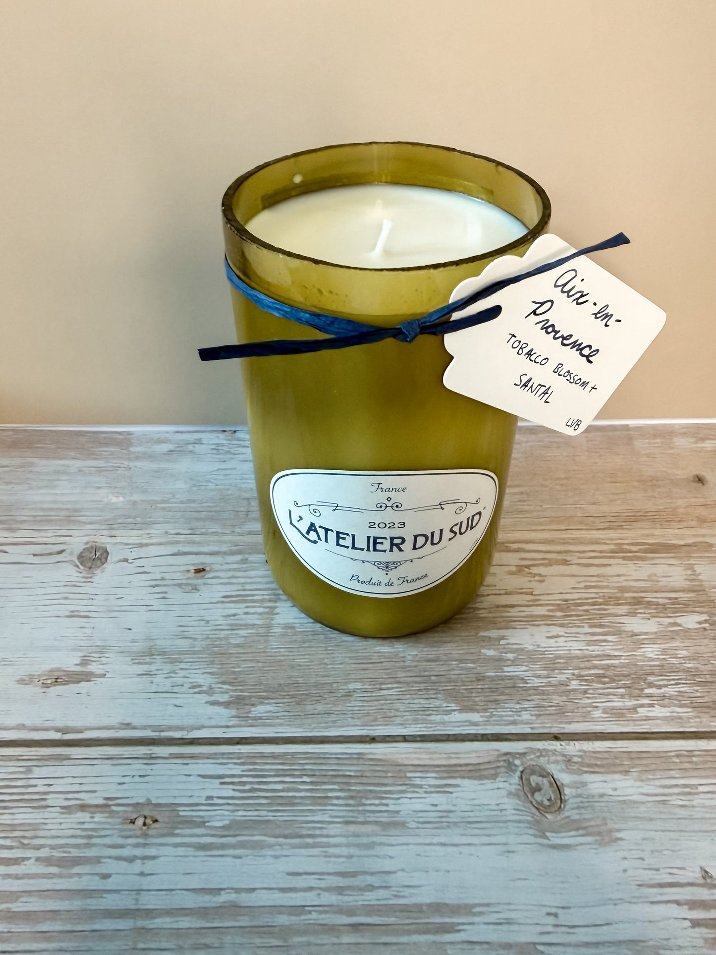 Aix-en-Provence -- Tobacco Blossom + Santal Soy Candle