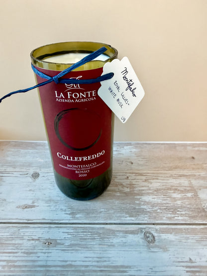 Montefalco -- Royal Lillies + White Musk Soy Candle