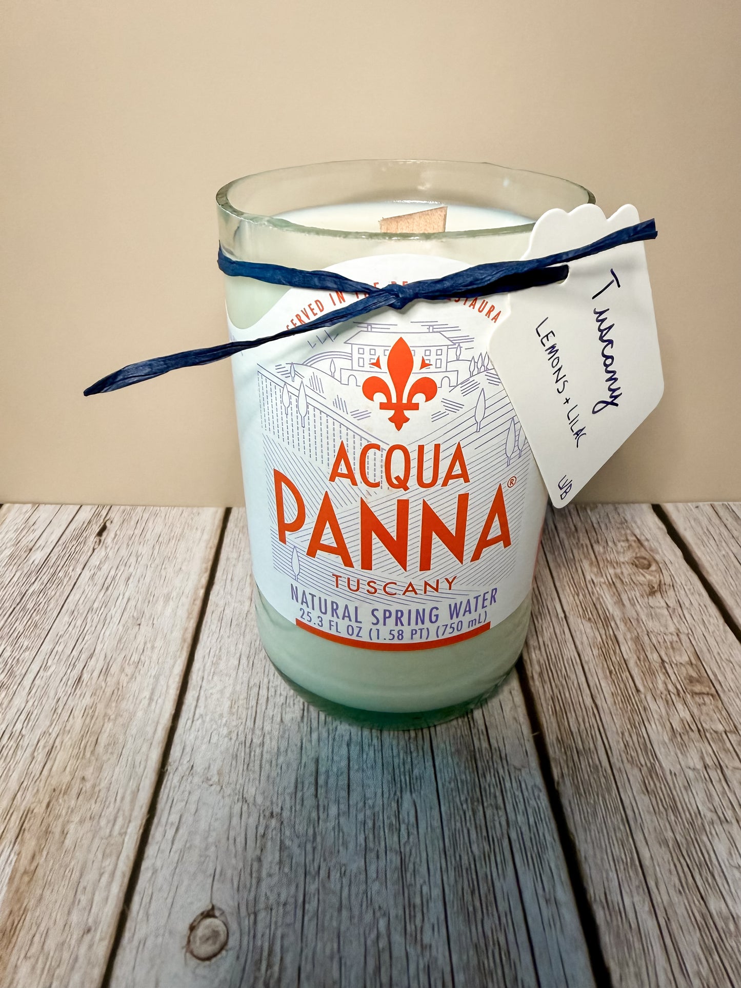 Tuscany -- Lemons + Lilac Soy Woodwick Candle