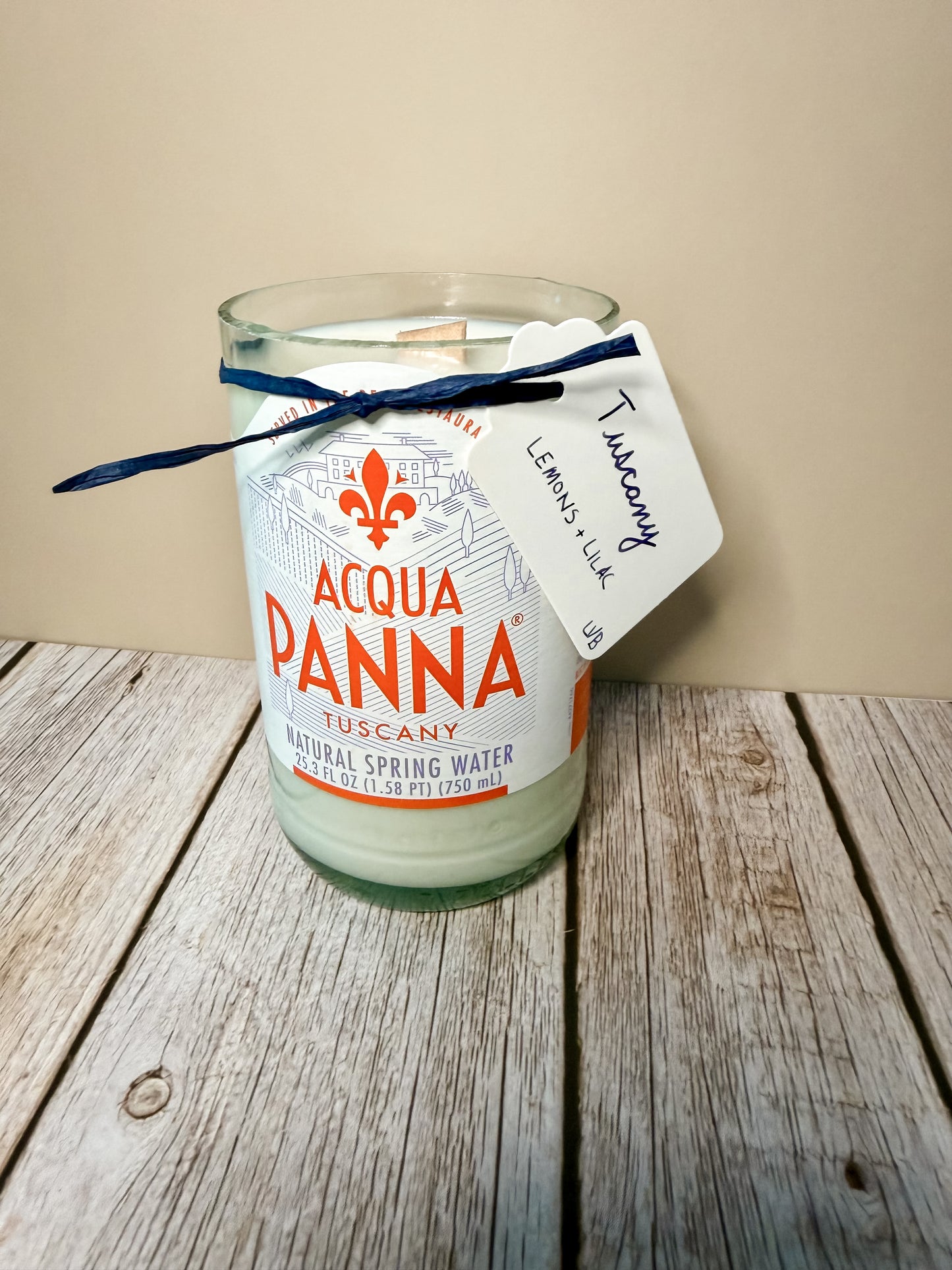 Tuscany -- Lemons + Lilac Soy Woodwick Candle