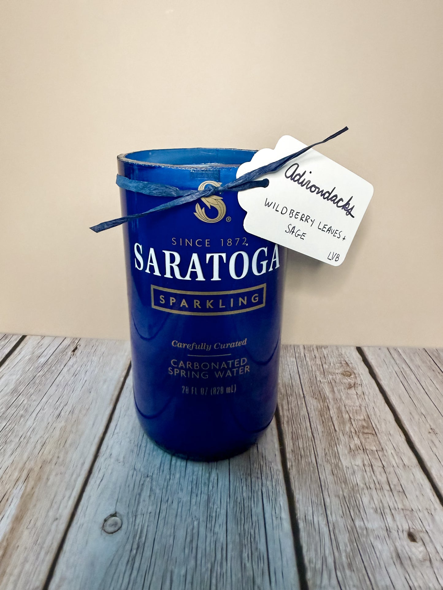 Adirondacks -- Wildberry Leaves + Sage Soy Woodwick Candle