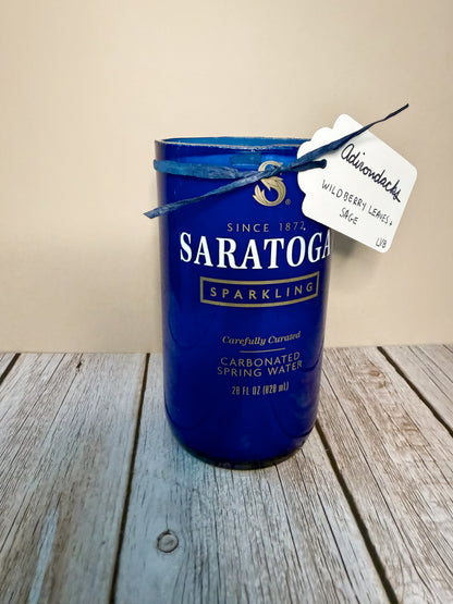 Adirondacks -- Wildberry Leaves + Sage Soy Woodwick Candle