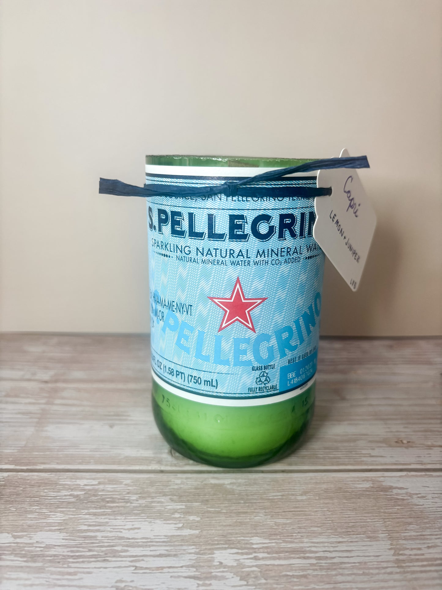 Capri -- Lemon + Juniper Soy Woodwick Candle