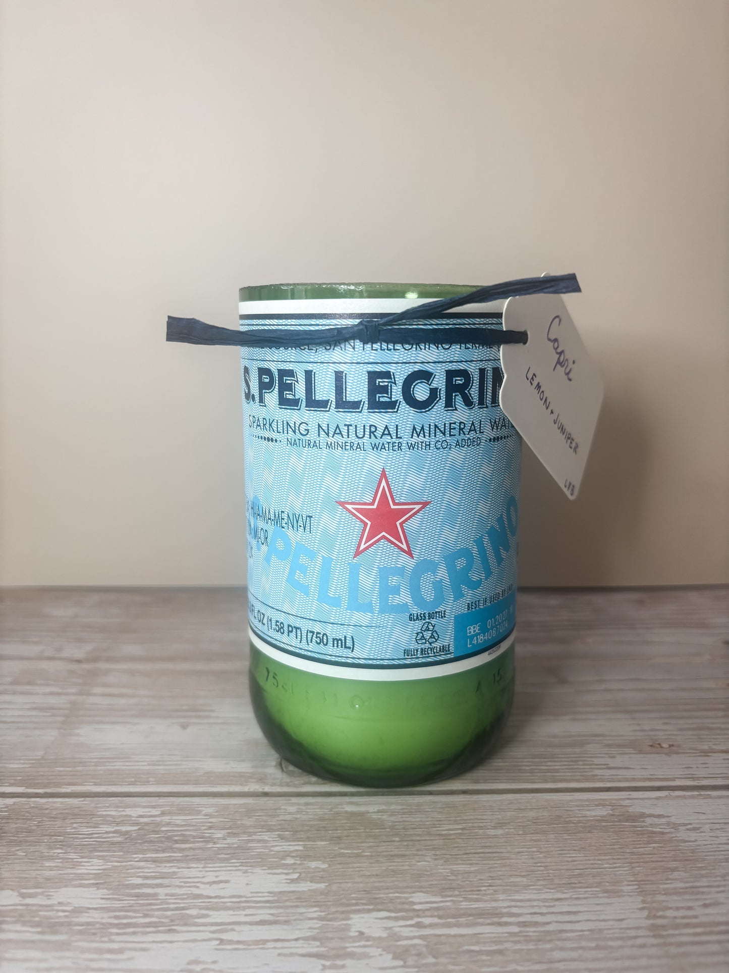 Capri -- Lemon + Juniper Soy Woodwick Candle