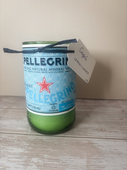 Capri -- Lemon + Juniper Soy Woodwick Candle