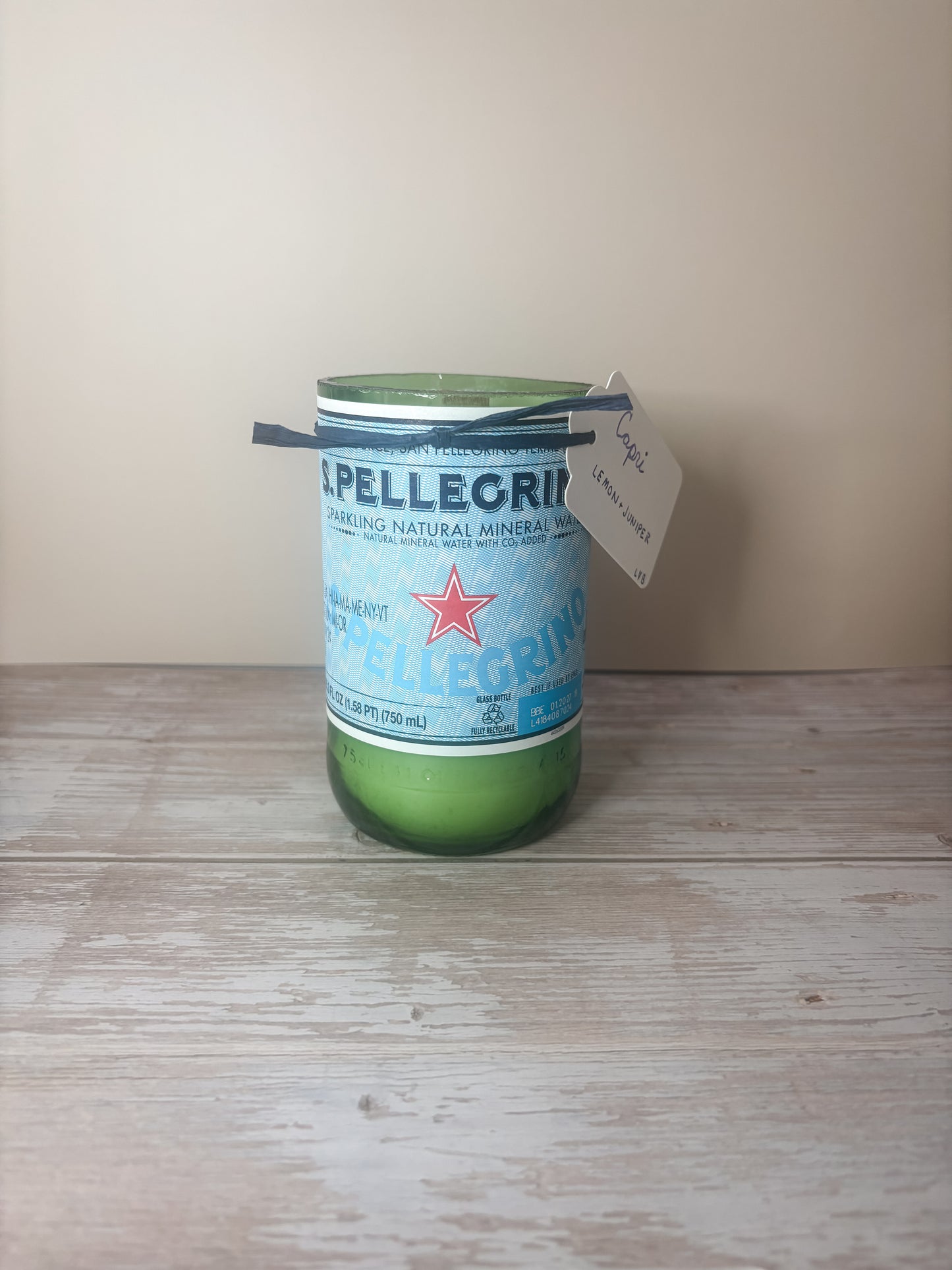 Capri -- Lemon + Juniper Soy Woodwick Candle