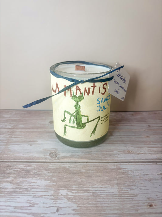 Cordoba -- White Sandalwood + Smoke Woodwick Soy Candle