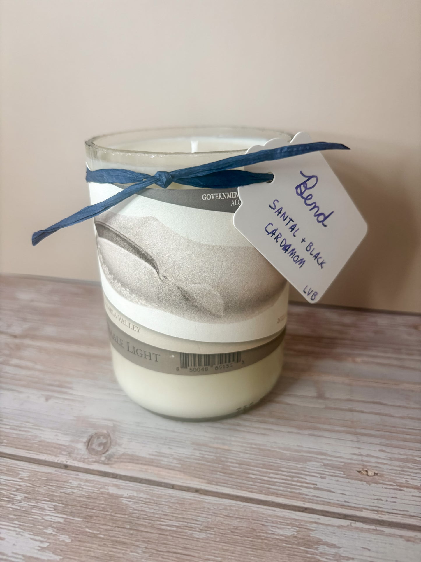 Bend --  Santal + Black Cardamom Soy Candle