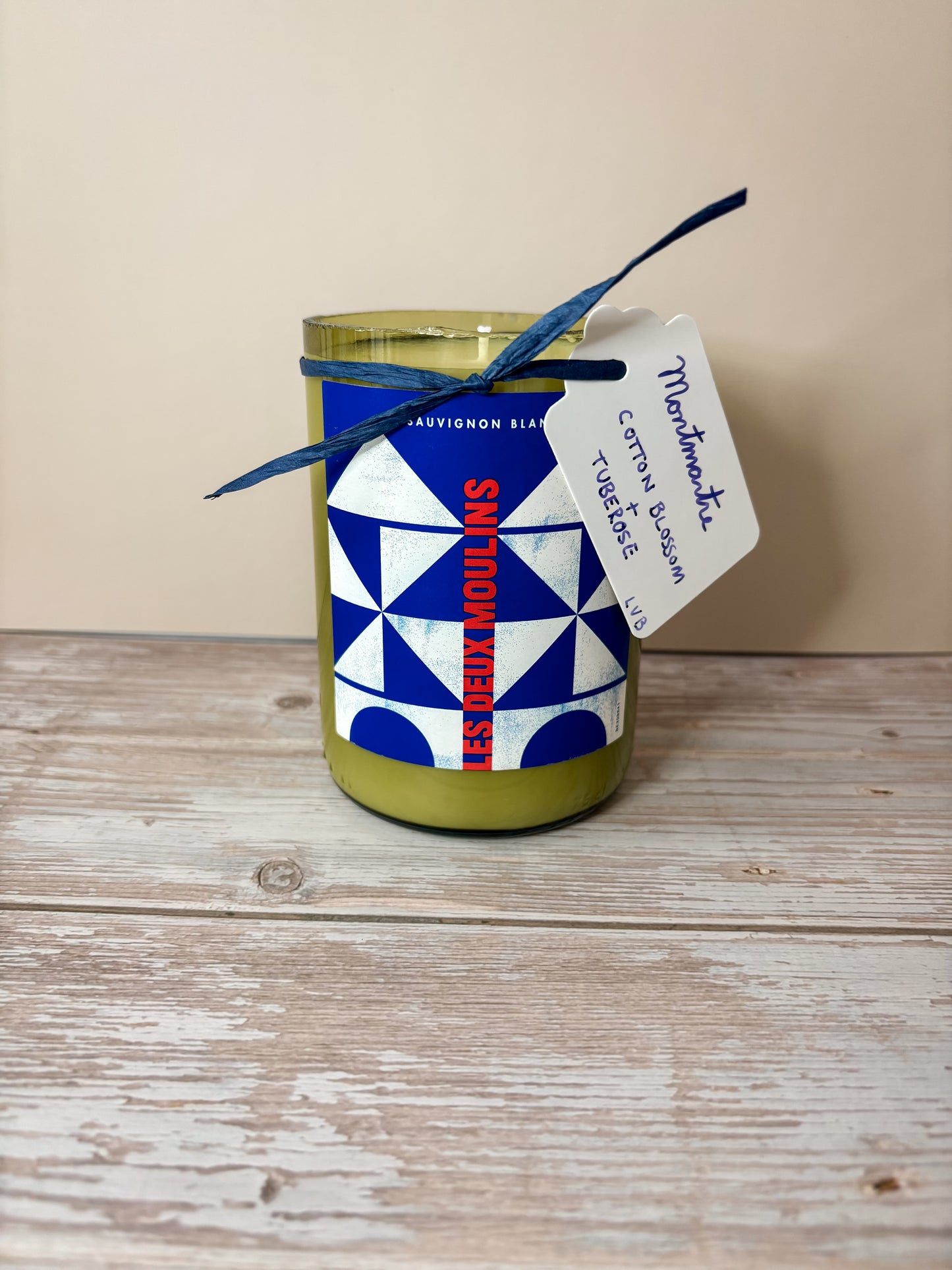 Montmartre --  Cotton Blossom + Tuberose Soy Candle