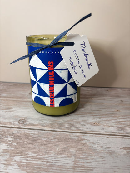 Montmartre --  Cotton Blossom + Tuberose Soy Candle