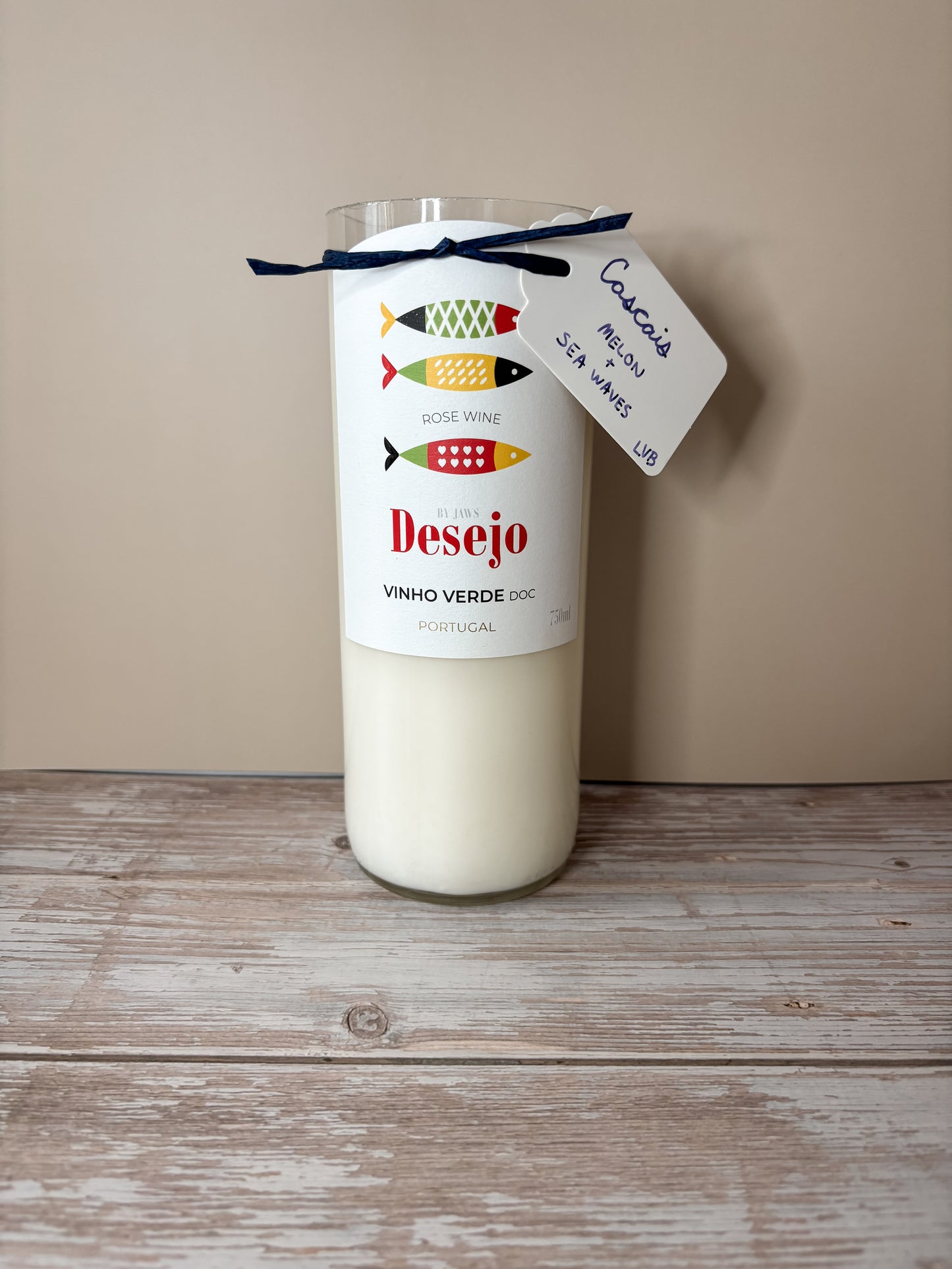 Cascais -- Melon + Sea Waves Soy Candle