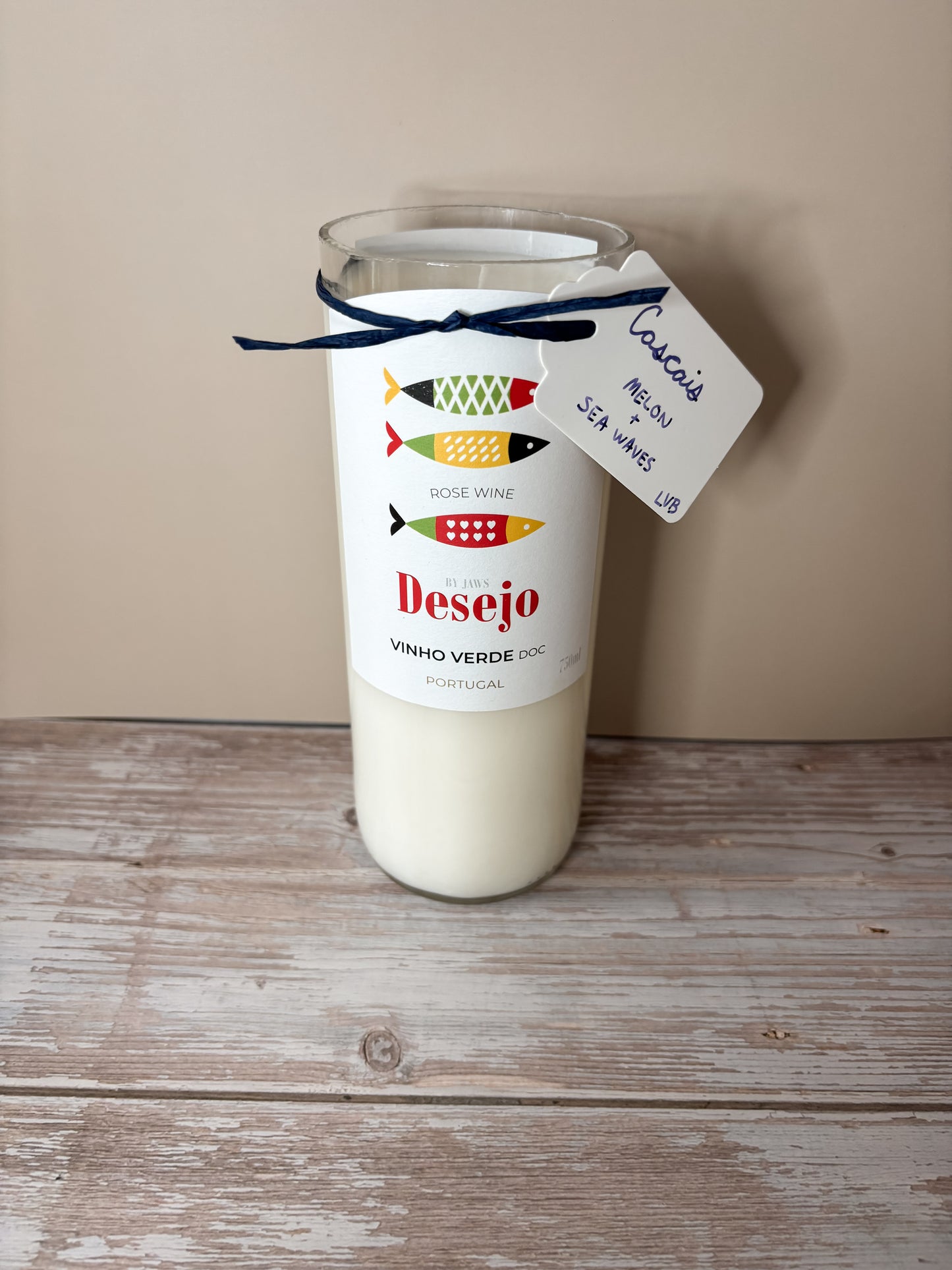 Cascais -- Melon + Sea Waves Soy Candle