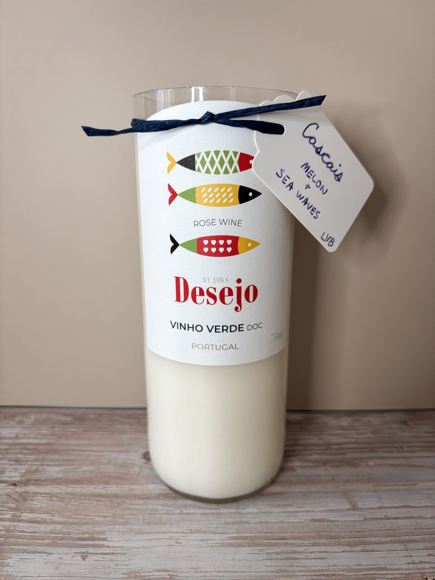 Cascais -- Melon + Sea Waves Soy Candle