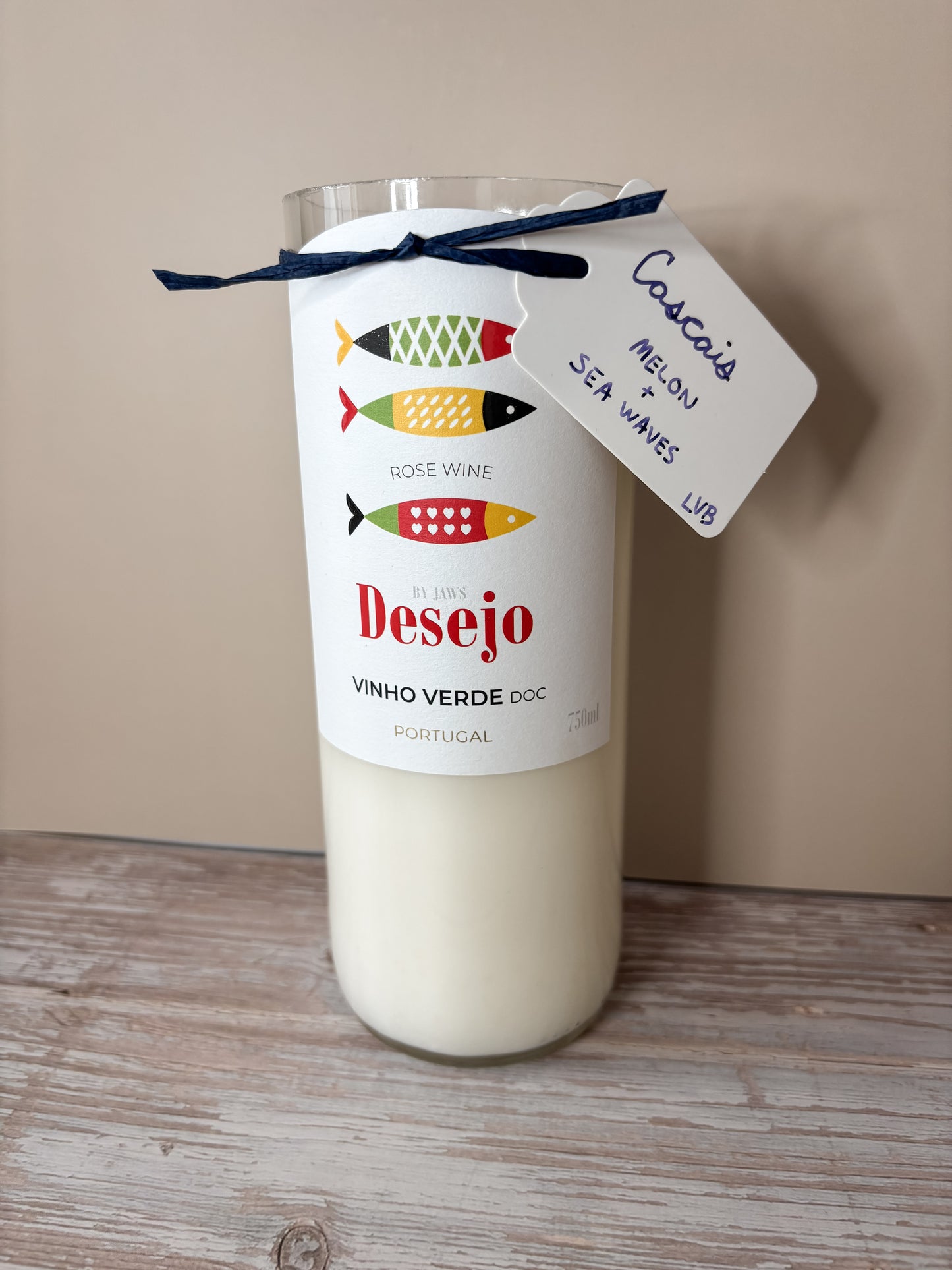 Cascais -- Melon + Sea Waves Soy Candle